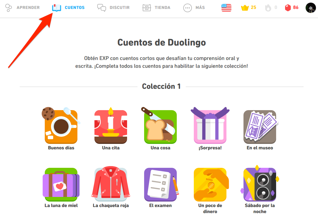 Qué son los Cuentos de Duolingo? – Centro de Ayuda de Duolingo
