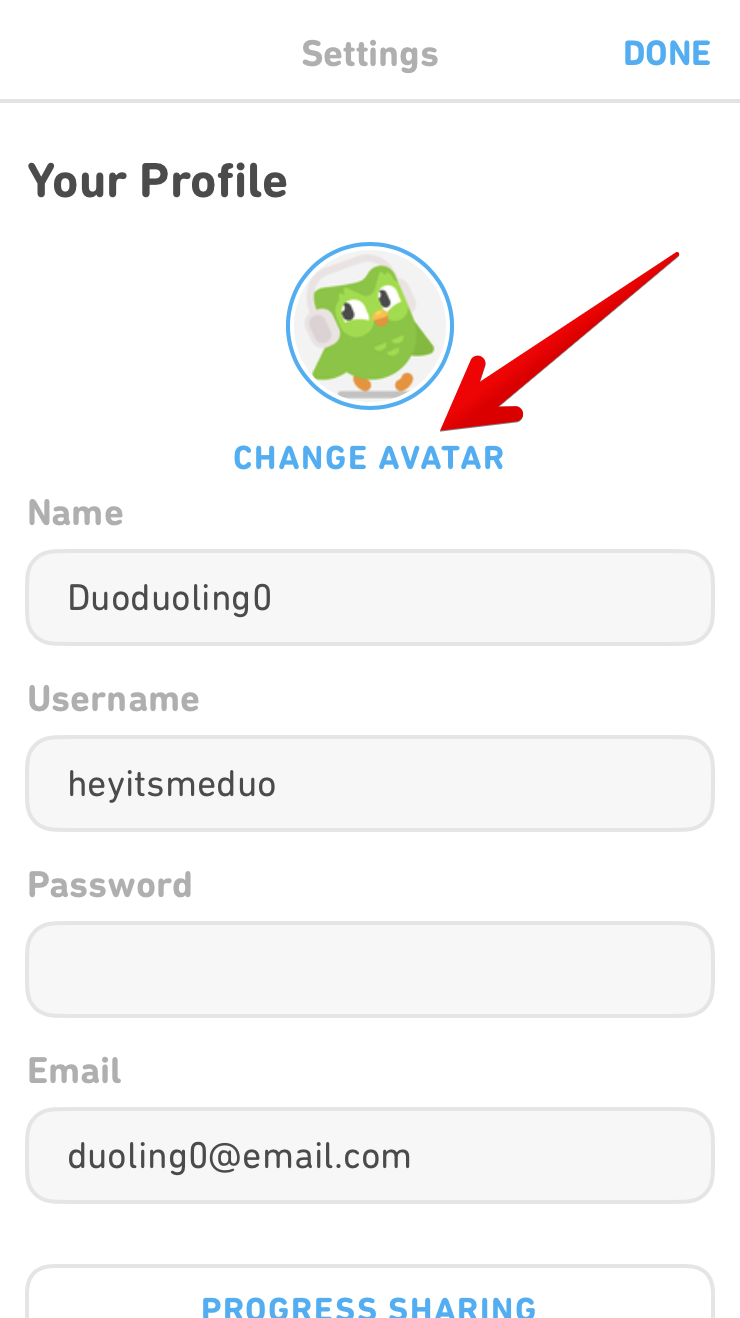 How Do I Change My Profile Picture Duolingo Help Center